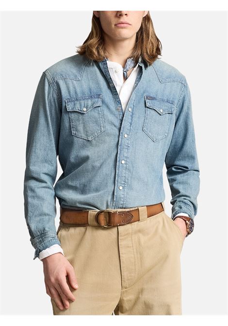 Camicia jeans western Polo Ralph Lauren POLO RALPH LAUREN | Camicie | 710703936001